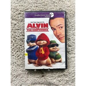 Alvin and the Chipmunks DVD 2007 Jason Lee Tim Hill Widescreen Full Screen
